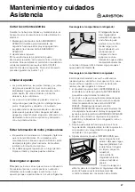 Preview for 57 page of Hotpoint Ariston BCZ M 400 IX Operating Instructions Manual