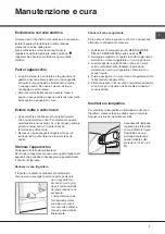 Предварительный просмотр 7 страницы Hotpoint Ariston BD 2922 EU/HA Operating Instructions Manual