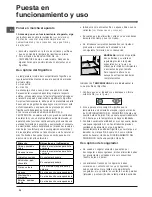 Предварительный просмотр 34 страницы Hotpoint Ariston BD 2922 EU Operating Instructions Manual