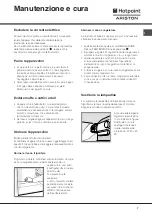 Preview for 7 page of Hotpoint Ariston BD 2931 EU/HA Operating Instructions Manual