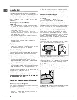 Preview for 18 page of Hotpoint Ariston BDC M45 series Operating Instructions Manual