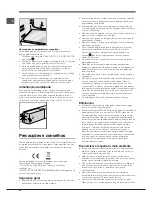 Preview for 36 page of Hotpoint Ariston BDC M45 series Operating Instructions Manual