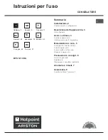 Hotpoint Ariston BFS 121 I/HA Operating Instructions Manual preview