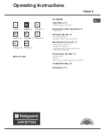 Preview for 9 page of Hotpoint Ariston BFS 121 I/HA Operating Instructions Manual