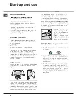 Предварительный просмотр 5 страницы Hotpoint Ariston BMBM 1821V FR/HA Operating Instructions Manual