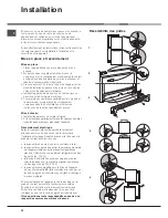 Предварительный просмотр 22 страницы Hotpoint Ariston BMBM 1821V FR/HA Operating Instructions Manual