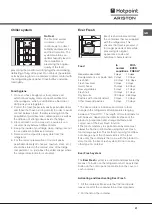 Preview for 21 page of Hotpoint Ariston BMBT 2022 IF H/HA Operating Instructions Manual