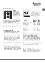 Preview for 49 page of Hotpoint Ariston BMBT 2022 IF H/HA Operating Instructions Manual