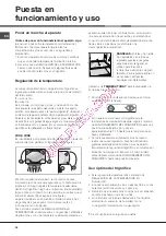 Preview for 34 page of Hotpoint Ariston BMTM 1721 V Operating Instructions Manual