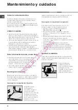 Preview for 36 page of Hotpoint Ariston BMTM 1721 V Operating Instructions Manual