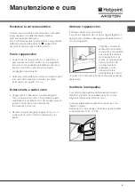 Предварительный просмотр 5 страницы Hotpoint Ariston BS 2321 V Operating Instructions Manual