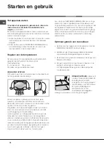 Предварительный просмотр 28 страницы Hotpoint Ariston BS 2321 V Operating Instructions Manual