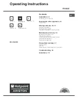 Preview for 11 page of Hotpoint Ariston BS 2332 EU Operating Instruction