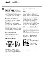 Preview for 4 page of Hotpoint Ariston BS 30 Series Operating Instructions Manual