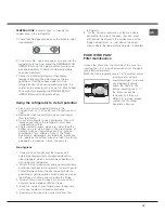 Preview for 15 page of Hotpoint Ariston BS 30 Series Operating Instructions Manual