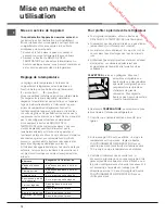 Предварительный просмотр 12 страницы Hotpoint Ariston BSZ 1632 Operating Instructions Manual