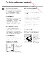 Предварительный просмотр 22 страницы Hotpoint Ariston BSZ 1632 Operating Instructions Manual