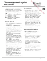 Предварительный просмотр 23 страницы Hotpoint Ariston BSZ 1632 Operating Instructions Manual