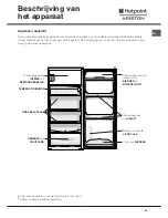 Предварительный просмотр 43 страницы Hotpoint Ariston BSZ 2321 EU Operating Instructions Manual