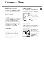 Предварительный просмотр 29 страницы Hotpoint Ariston BTS 16 SERIES Operating Instructions Manual