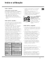 Preview for 69 page of Hotpoint Ariston BTSZ 1631/HA Operating Instructions Manual