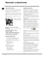 Preview for 24 page of Hotpoint Ariston BWMD 742 Instructions For Use Manual