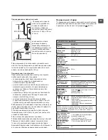 Предварительный просмотр 45 страницы Hotpoint Ariston BWMD 742 Instructions For Use Manual