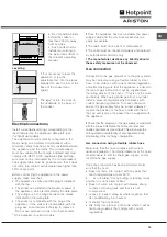 Preview for 16 page of Hotpoint Ariston C 34S N1 R/HA Operating Instructions Manual