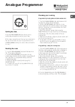 Preview for 27 page of Hotpoint Ariston C312SP4U/HA Operating Instructions Manual