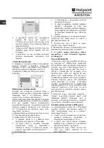 Preview for 52 page of Hotpoint Ariston C35SP6R/HA Operating Instructions Manual