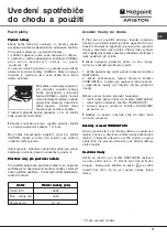 Preview for 71 page of Hotpoint Ariston C35SP6R/HA Operating Instructions Manual