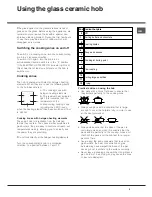 Предварительный просмотр 9 страницы Hotpoint Ariston C3V M57 Operating Instructions Manual