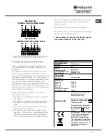 Предварительный просмотр 3 страницы Hotpoint Ariston CE60P1 GR/HA Operating Instructions Manual