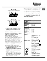 Предварительный просмотр 13 страницы Hotpoint Ariston CE60P1 GR/HA Operating Instructions Manual