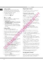 Предварительный просмотр 8 страницы Hotpoint Ariston CE6IFA F Operating Instructions Manual