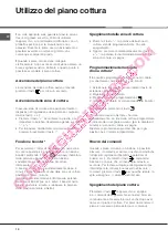 Предварительный просмотр 10 страницы Hotpoint Ariston CE6IFA F Operating Instructions Manual