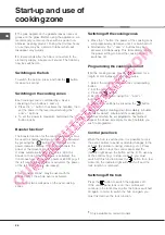 Предварительный просмотр 26 страницы Hotpoint Ariston CE6IFA F Operating Instructions Manual