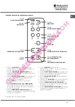 Предварительный просмотр 37 страницы Hotpoint Ariston CE6IFA F Operating Instructions Manual