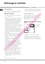 Предварительный просмотр 46 страницы Hotpoint Ariston CE6IFA F Operating Instructions Manual