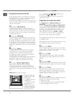 Preview for 12 page of Hotpoint Ariston CE6IFA.FXF Operating Instructions Manual