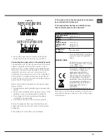 Preview for 25 page of Hotpoint Ariston CE6IFA.FXF Operating Instructions Manual