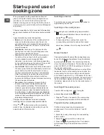 Preview for 30 page of Hotpoint Ariston CE6IFA.FXF Operating Instructions Manual