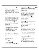 Preview for 31 page of Hotpoint Ariston CE6IFA.FXF Operating Instructions Manual