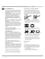 Preview for 32 page of Hotpoint Ariston CE6IFA.FXF Operating Instructions Manual