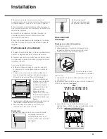 Preview for 39 page of Hotpoint Ariston CE6IFA.FXF Operating Instructions Manual