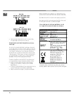 Preview for 40 page of Hotpoint Ariston CE6IFA.FXF Operating Instructions Manual