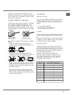 Preview for 47 page of Hotpoint Ariston CE6IFA.FXF Operating Instructions Manual