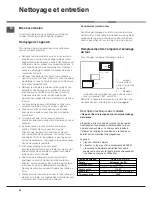 Preview for 52 page of Hotpoint Ariston CE6IFA.FXF Operating Instructions Manual