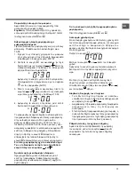 Preview for 17 page of Hotpoint Ariston CE6VE6 GR Operating Instructions Manual