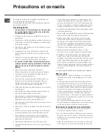 Preview for 38 page of Hotpoint Ariston CE6VE6 GR Operating Instructions Manual